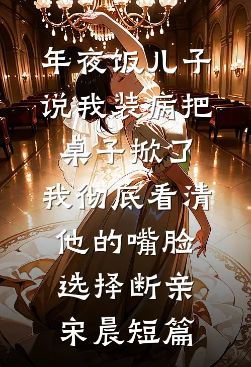 年夜饭儿子说我装病把桌子掀了，我彻底看清他的嘴脸选择断亲宋晨短篇