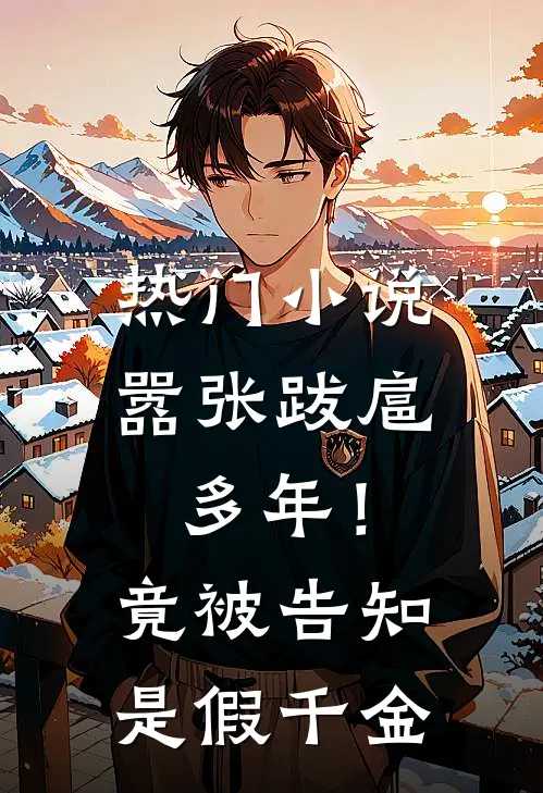 热门小说嚣张跋扈多年！竟被告知是假千金