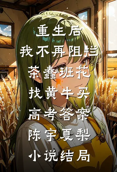 重生后，我不再阻拦茶蠢班花找黄牛买高考答案陈宇夏梨小说结局