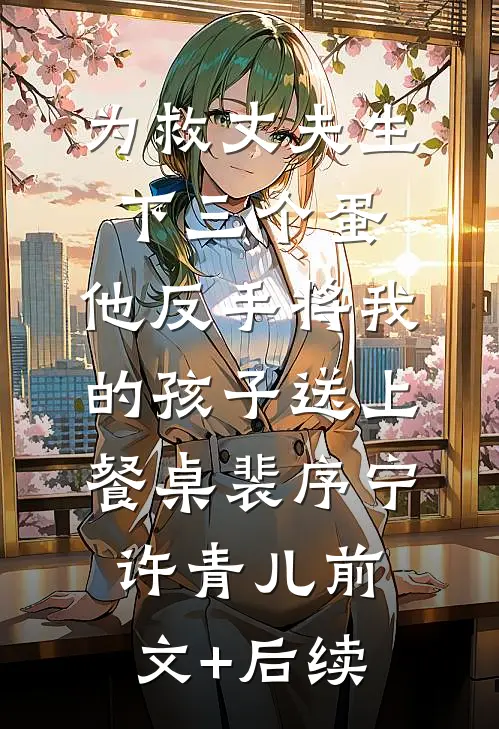 为救丈夫生下三个蛋，他反手将我的孩子送上餐桌裴序宁许青儿前文+后续