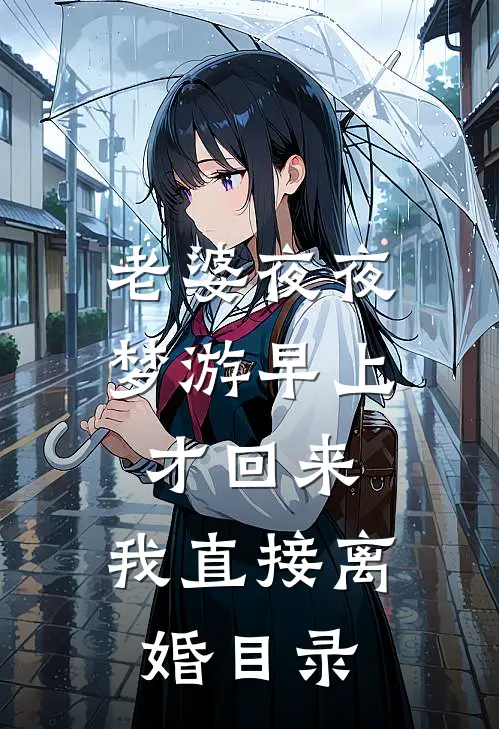 老婆夜夜梦游早上才回来，我直接离婚目录