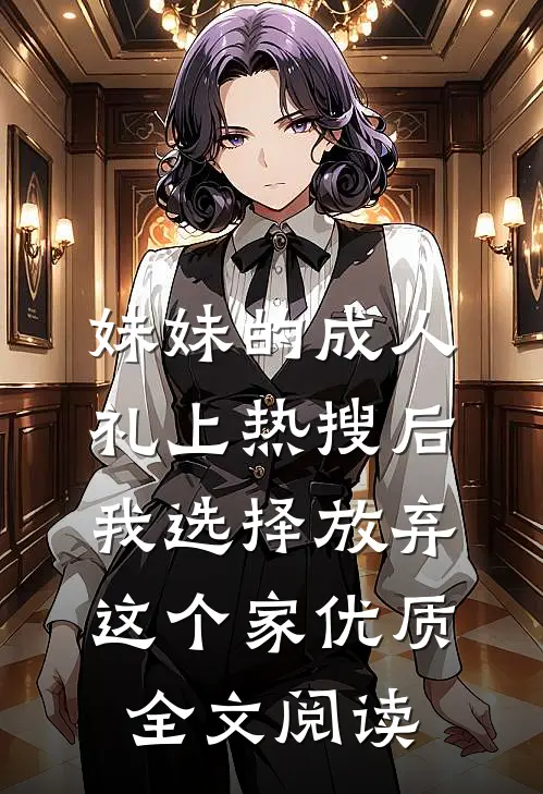 妹妹的成人礼上热搜后，我选择放弃这个家优质全文阅读