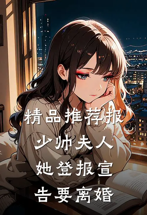 精品推荐报，少帅夫人她登报宣告要离婚