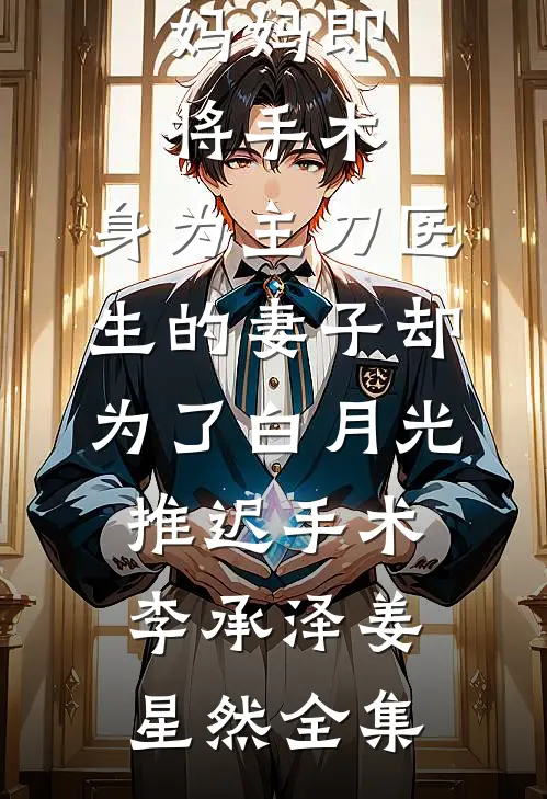 妈妈即将手术，身为主刀医生的妻子却为了白月光推迟手术李承泽姜星然全集