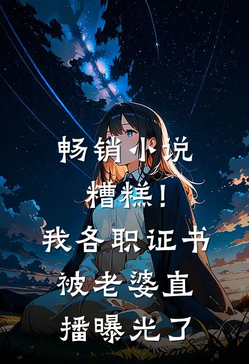 畅销小说糟糕！我各职证书被老婆直播曝光了