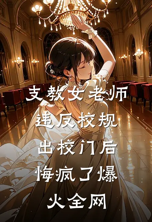 支教女老师违反校规出校门后，悔疯了爆火全网