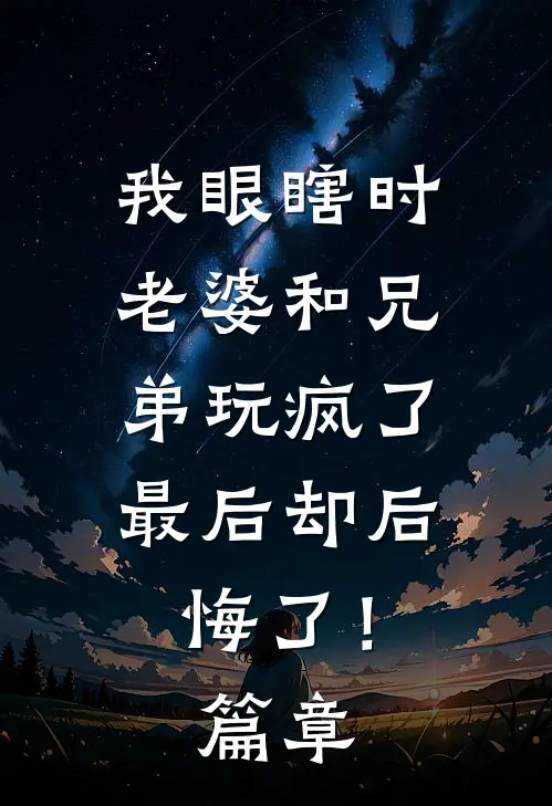 我眼瞎时老婆和兄弟玩疯了，最后却后悔了！篇章
