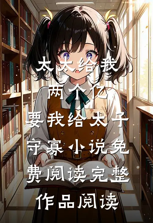 太太给我两个亿,要我给太子守寡小说免费阅读完整作品阅读