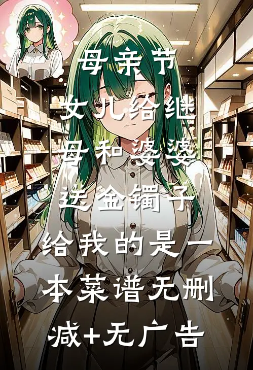 母亲节，女儿给继母和婆婆送金镯子，给我的是一本菜谱无删减+无广告