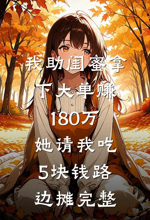 我助闺蜜拿下大单赚180万，她请我吃5块钱路边摊完整