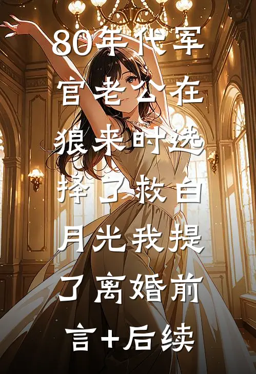 80年代军官老公在狼来时选择了救白月光我提了离婚前言+后续