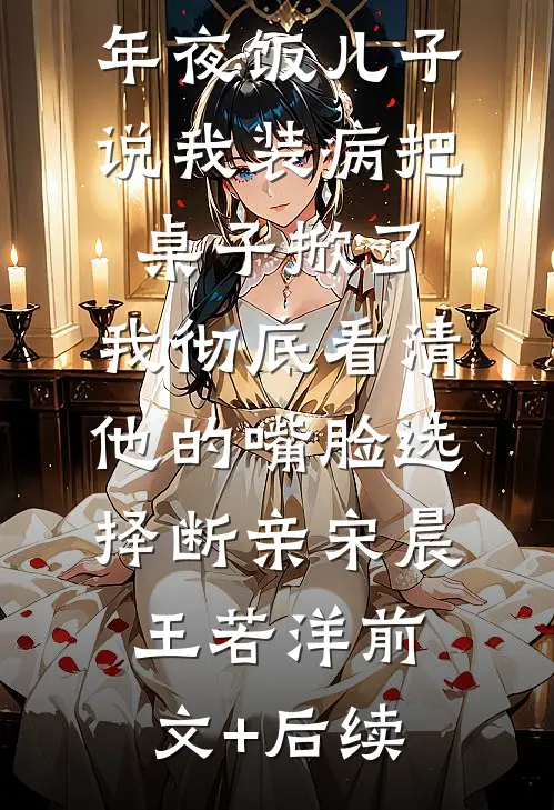 年夜饭儿子说我装病把桌子掀了，我彻底看清他的嘴脸选择断亲宋晨王若洋前文+后续