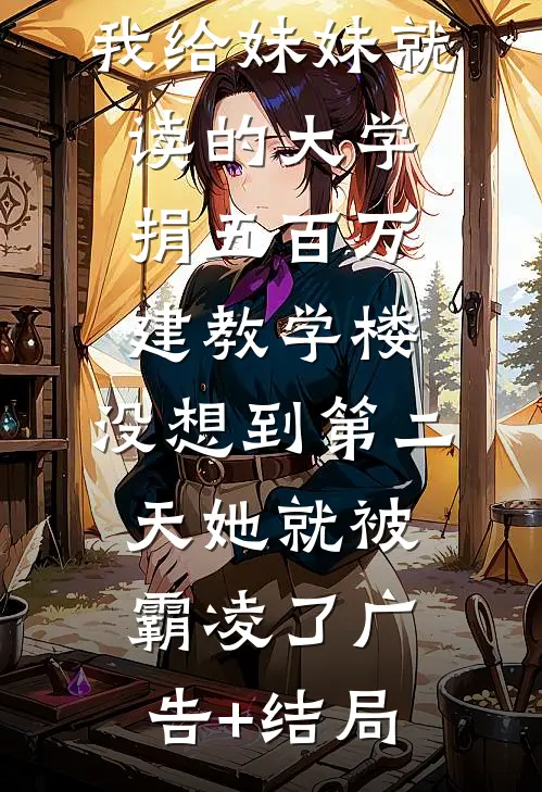 我给妹妹就读的大学捐五百万建教学楼，没想到第二天她就被霸凌了广告+结局