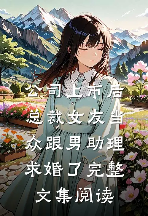 公司上市后，总裁女友当众跟男助理求婚了完整文集阅读
