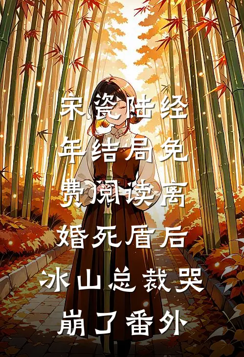 宋瓷陆经年结局免费阅读离婚死盾后，冰山总裁哭崩了番外