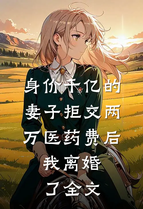 身价千亿的妻子拒交两万医药费后，我离婚了全文