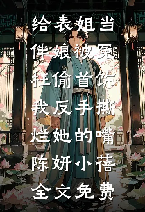 给表姐当伴娘被冤枉偷首饰，我反手撕烂她的嘴陈妍小蓓全文免费