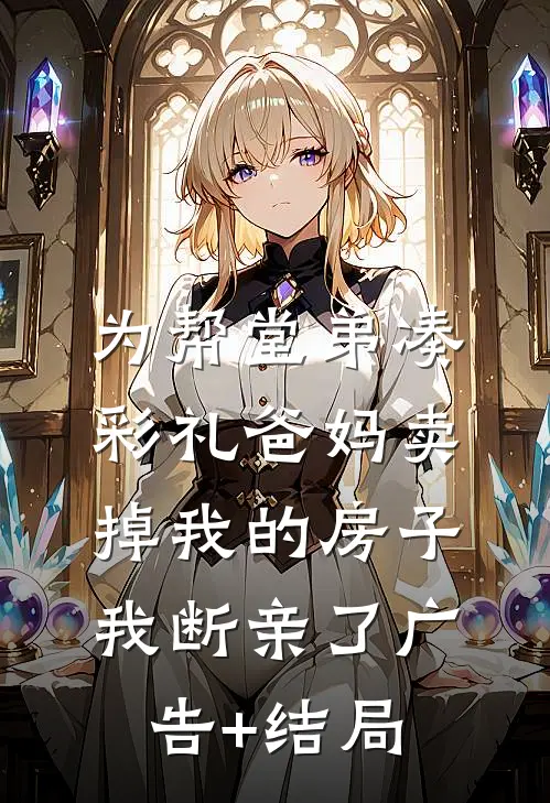 为帮堂弟凑彩礼爸妈卖掉我的房子，我断亲了广告+结局