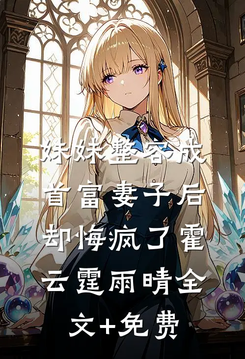 妹妹整容成首富妻子后，却悔疯了霍云霆雨晴全文+免费