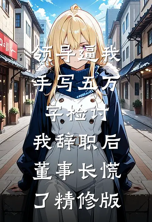 领导逼我手写五万字检讨，我辞职后董事长慌了精修版