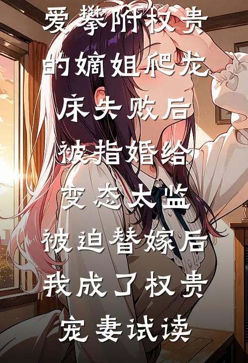 爱攀附权贵的嫡姐爬龙床失败后被指婚给变态太监，被迫替嫁后，我成了权贵宠妻试读