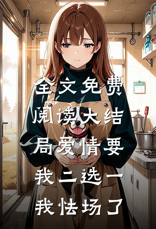 全文免费阅读大结局爱情要我二选一，我怯场了