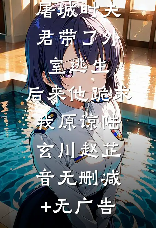 屠城时夫君带了外室逃生，后来他跪求我原谅陆玄川赵芷音无删减+无广告