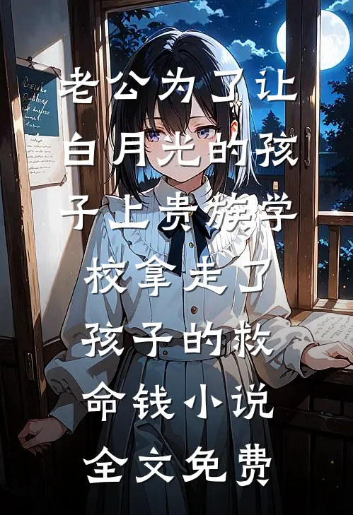 老公为了让白月光的孩子上贵族学校拿走了孩子的救命钱小说全文免费