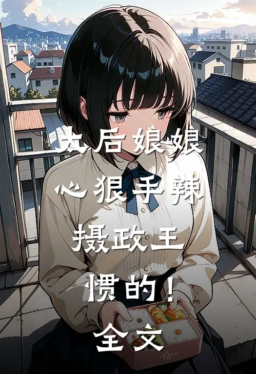 太后娘娘心狠手辣，摄政王惯的！全文