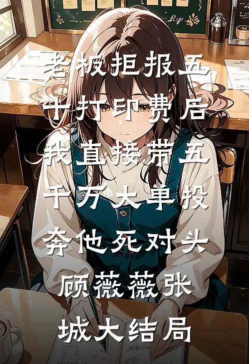 老板拒报五十打印费后，我直接带五千万大单投奔他死对头顾薇薇张城大结局