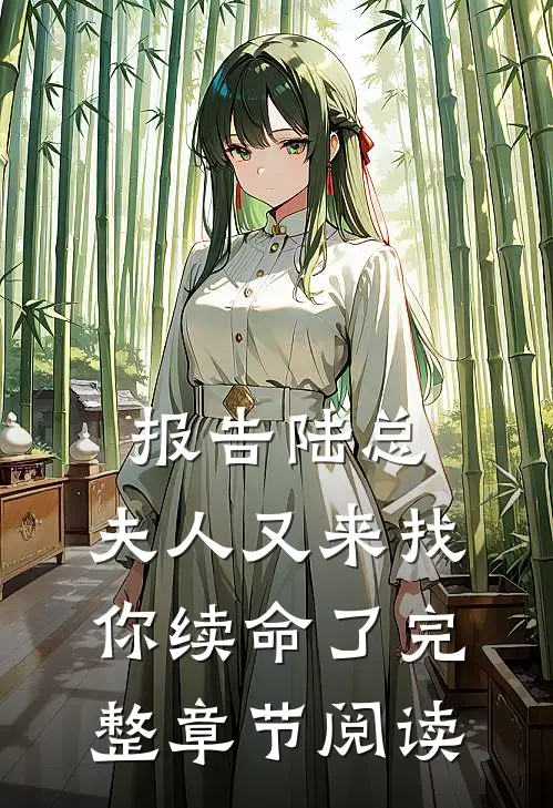 报告陆总，夫人又来找你续命了完整章节阅读