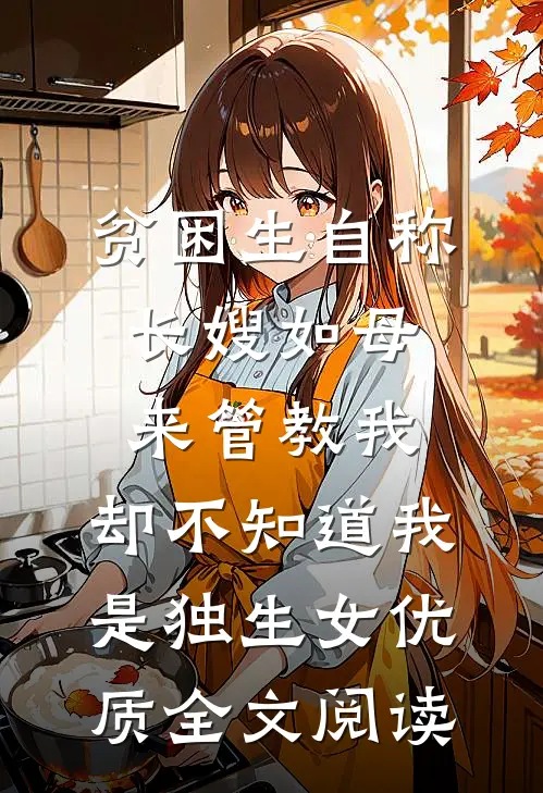 贫困生自称长嫂如母来管教我，却不知道我是独生女优质全文阅读