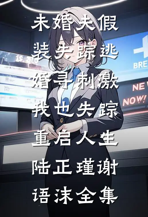 未婚夫假装失踪逃婚寻刺激，我也失踪重启人生陆正瑾谢语沫 全集