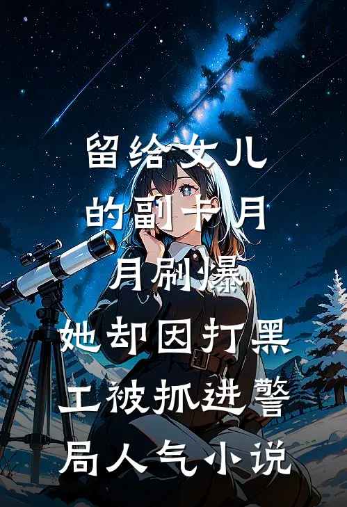 留给女儿的副卡月月刷爆，她却因打黑工被抓进警局人气小说