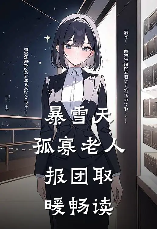 暴雪天，孤寡老人报团取暖畅读