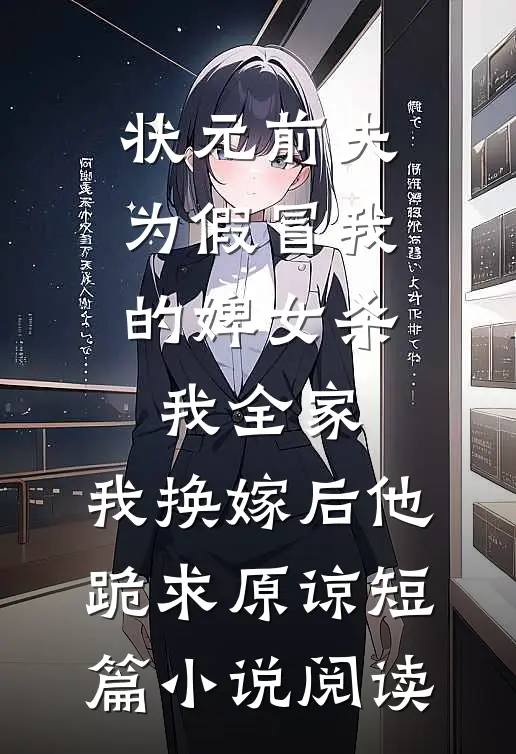 状元前夫为假冒我的婢女杀我全家，我换嫁后他跪求原谅短篇小说阅读