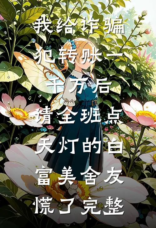 我给诈骗犯转账一千万后，请全班点天灯的白富美舍友慌了完整