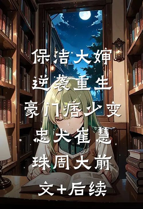 保洁大婶逆袭重生，豪门痞少变忠犬崔慧珠周大前文+后续