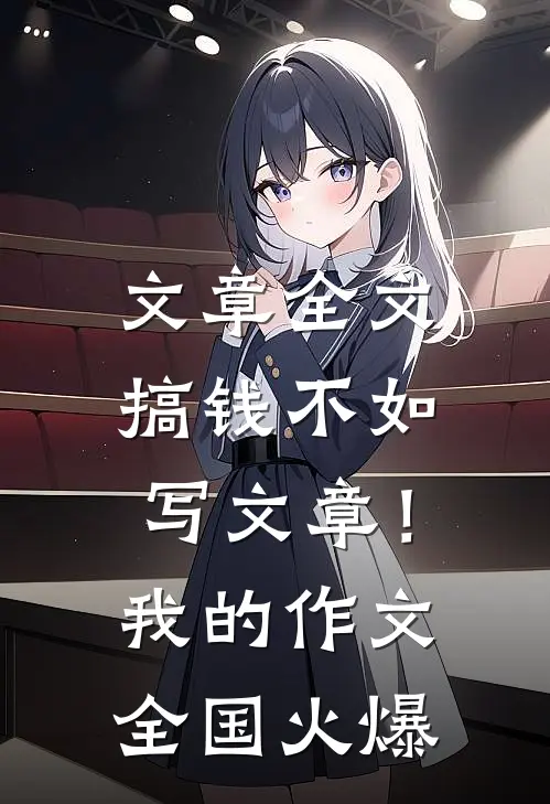 文章全文搞钱不如写文章！我的作文全国火爆