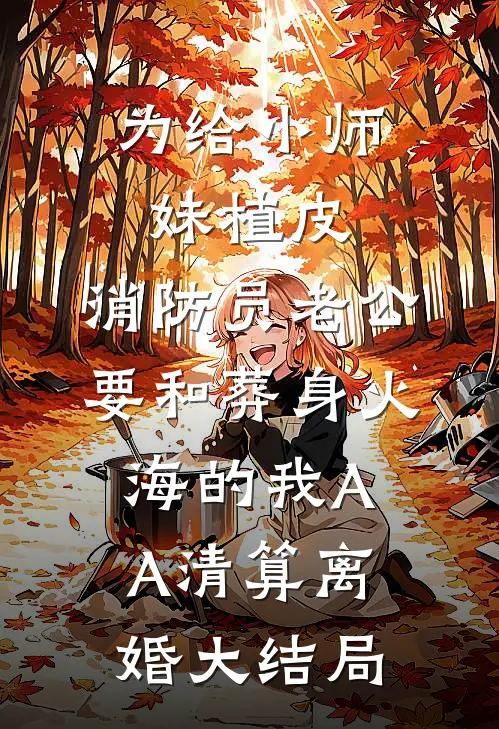 为给小师妹植皮，消防员老公要和葬身火海的我AA清算离婚大结局