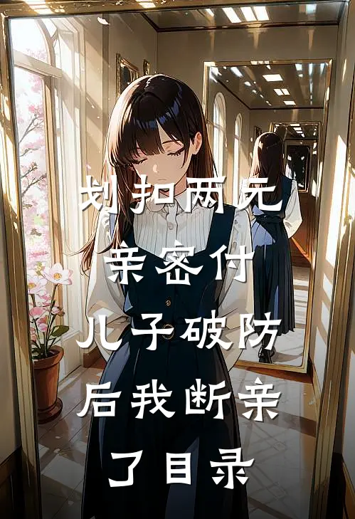 划扣两元亲密付，儿子破防后我断亲了目录