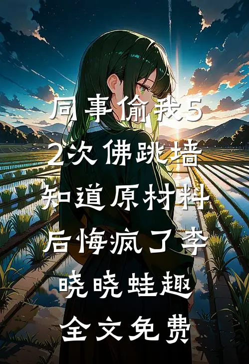 同事偷我52次佛跳墙，知道原材料后悔疯了李晓晓蛙趣全文免费