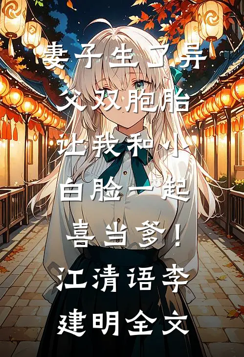 妻子生了异父双胞胎，让我和小白脸一起喜当爹！江清语李建明全文