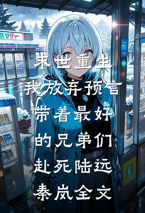 末世重生，我放弃预言带着最好的兄弟们赴死陆远秦岚全文