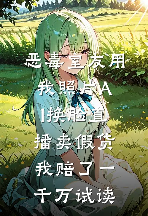 恶毒室友用我照片AI换脸直播卖假货，我赔了一千万试读