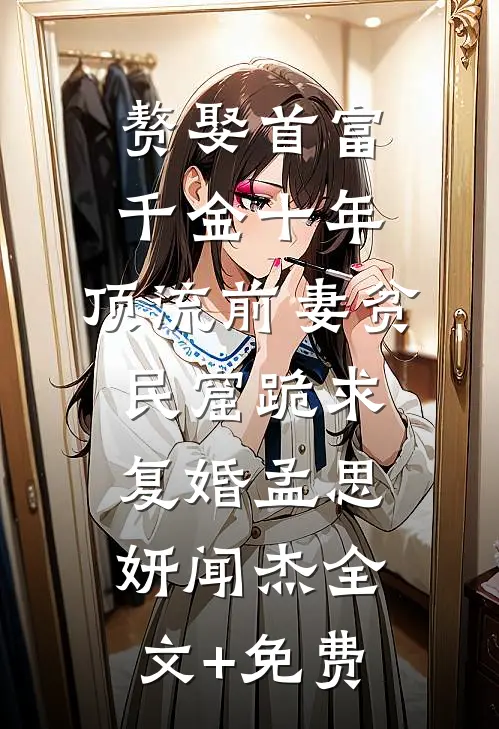赘娶首富千金十年，顶流前妻贫民窟跪求复婚孟思妍闻杰全文+免费