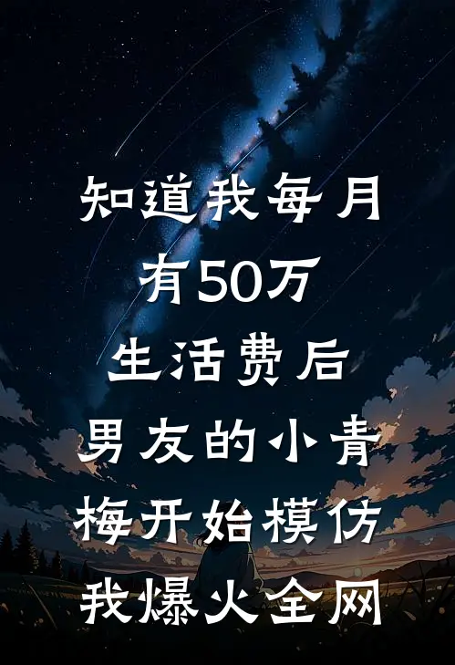 知道我每月有50万生活费后，男友的小青梅开始模仿我爆火全网