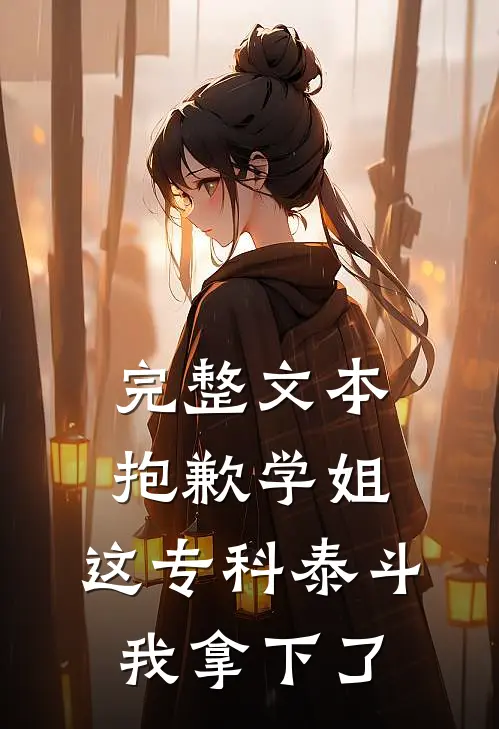 完整文本抱歉学姐，这专科泰斗我拿下了