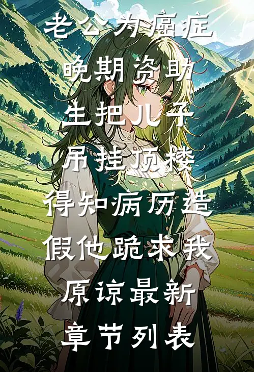 老公为癌症晚期资助生把儿子吊挂顶楼，得知病历造假他跪求我原谅最新章节列表