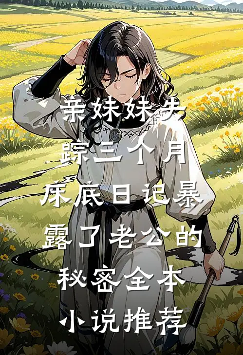 亲妹妹失踪三个月，床底日记暴露了老公的秘密全本小说推荐